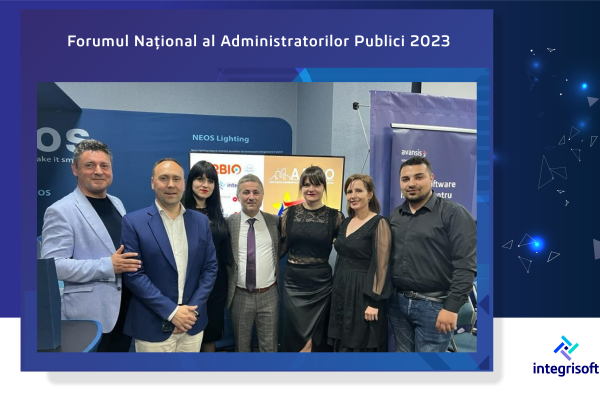 Integrisoft primește Premiul pentru Excelență în Digitalizare la Forumul Național al Administratorilor Publici