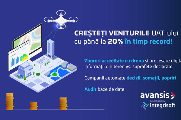 Creșteți veniturile UAT-ului cu până la 20% în timp record!